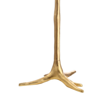 Arbor 63.5" Faux Bois Resin LED Floor Lamp - JONATHAN Y